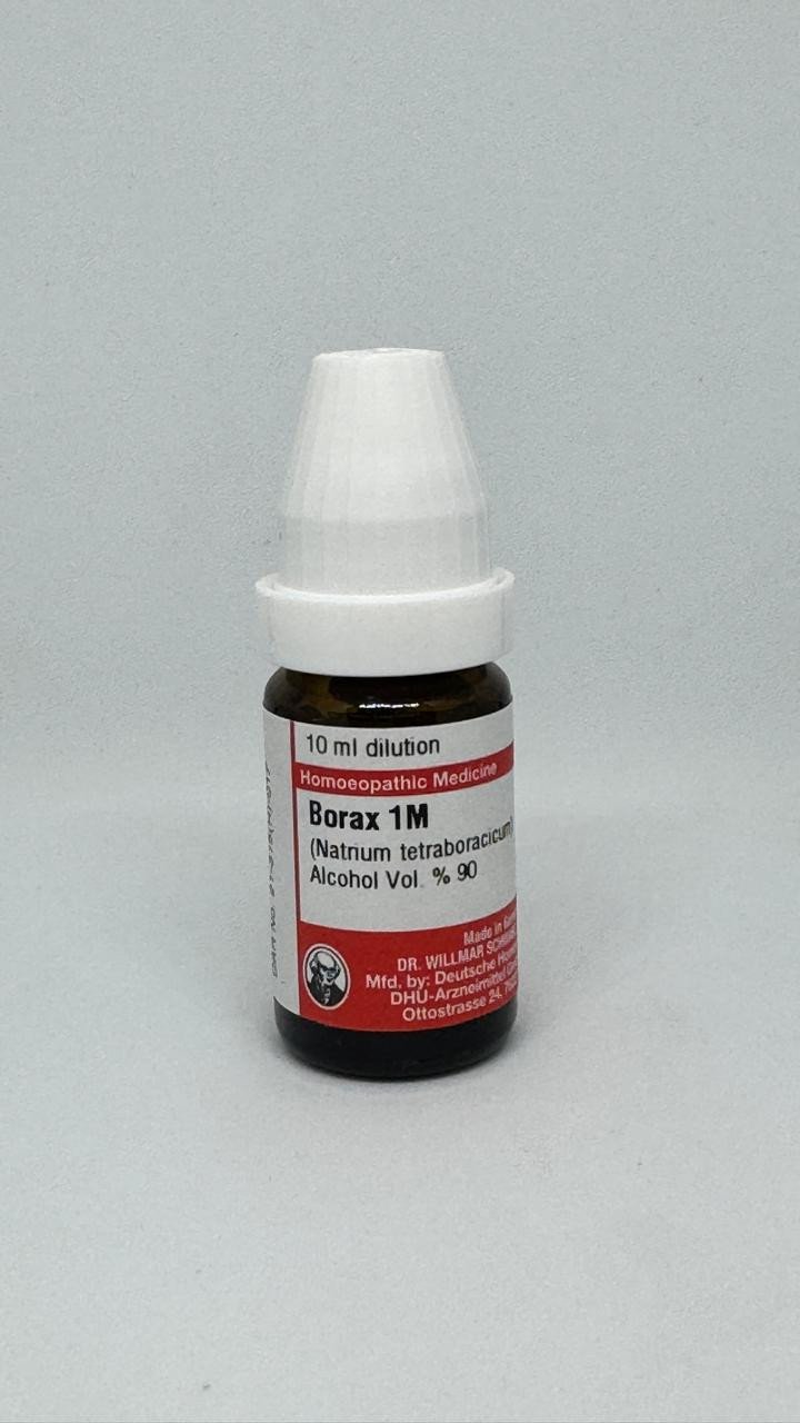 Borax | DAR No: 21-315(H)-017 – Dr. Willmar Schwabe Germany (Original Homeopathic Medicine)