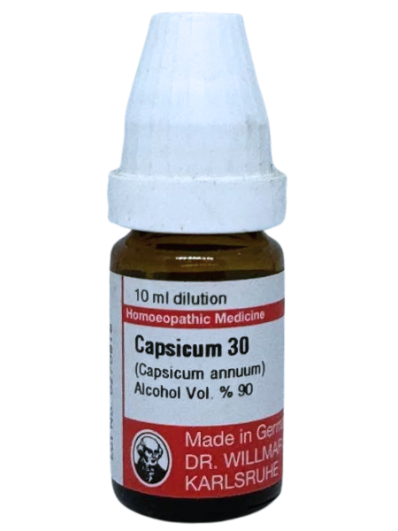 Capsicum Annum – Dr. Willmar Schwabe Germany (Original Homeopathic Medicine)