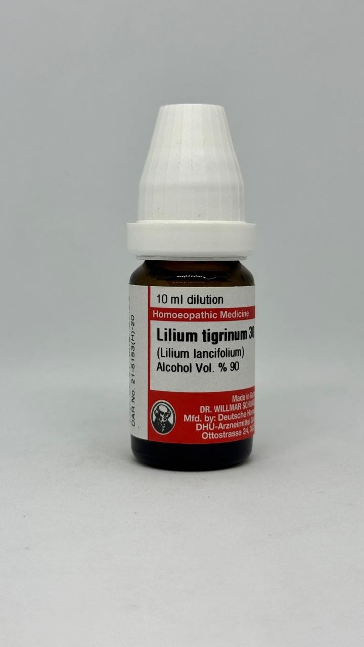 Lilium Tigrinum – Mother Tincture | Homoeopathic Uterine & Nervous System Remedy for Women’s Health