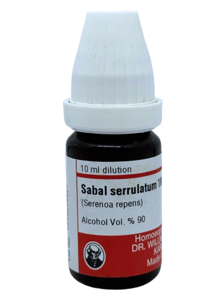 Sabal Serrulata – Mother Tincture | Homoeopathic Remedy for Prostate Enlargement, Urinary Troubles & Male Health