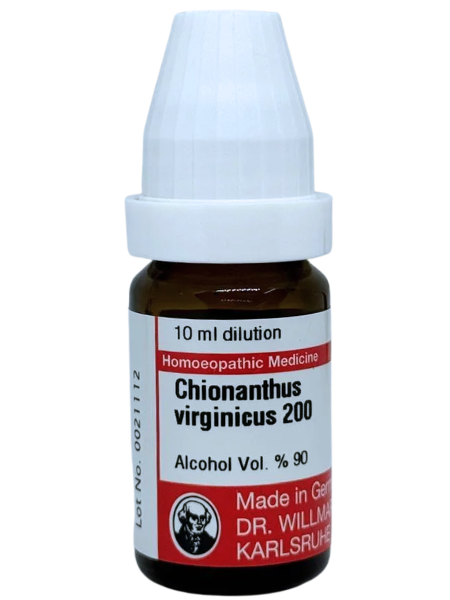 Chionanthus Virginica – Dr. Willmar Schwabe Germany (Original Homeopathic Medicine)