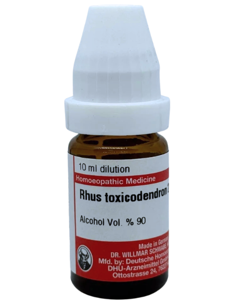 Rhus Toxicodendron – Mother Tincture | Homeopathic Relief for Rheumatic Pain, Stiff Joints & Skin Allergies