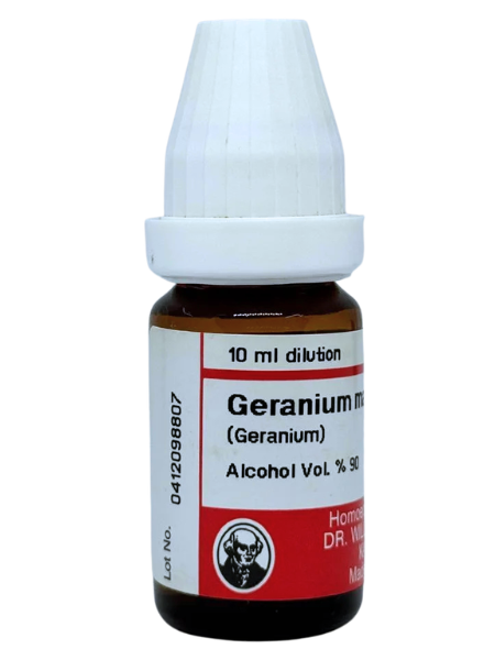 Geranium Robertianum – Mother Tincture | Homoeopathic Remedy for Urinary Health, Skin Eruptions & Wound Healing