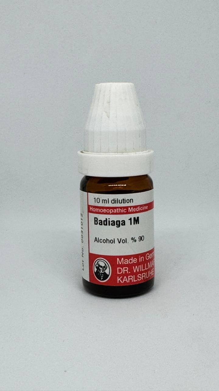 Badiaga – Mother Tincture | Homoeopathic Remedy for Glandular Swelling, Scalp Dandruff & Rheumatic Pain