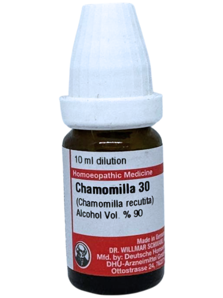 Chamomilla – Dr. Willmar Schwabe Germany (Original Homeopathic Medicine)