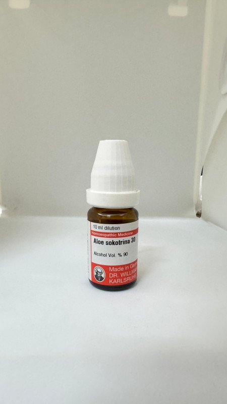Aloe Socotrina | DAR No: 21-288(H)-017 – Dr. Willmar Schwabe Germany (Original Homeopathic Medicine)