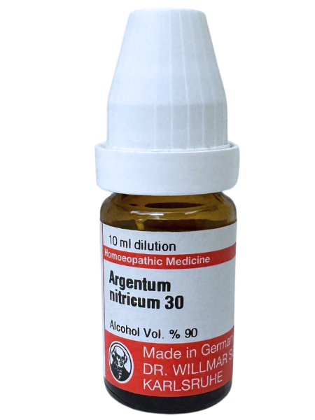 Argentum Nitricum – Dr. Willmar Schwabe Germany (Original Homeopathic Medicine)