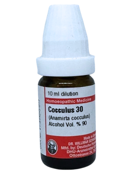Cocculus Indicus | DAR No: 21-344(H)-017 – Dr. Willmar Schwabe Germany (Original Homeopathic Medicine)