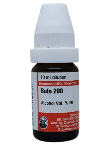 Bufo Rana – Dr. Willmar Schwabe Germany (Original Homeopathic Medicine)