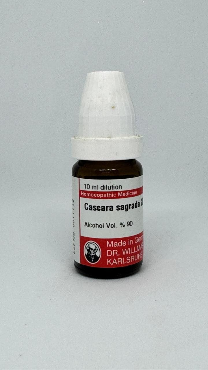 Cascara Sagrada – Mother Tincture | Homoeopathic Remedy for Chronic Constipation, Indigestion & Liver Sluggishness