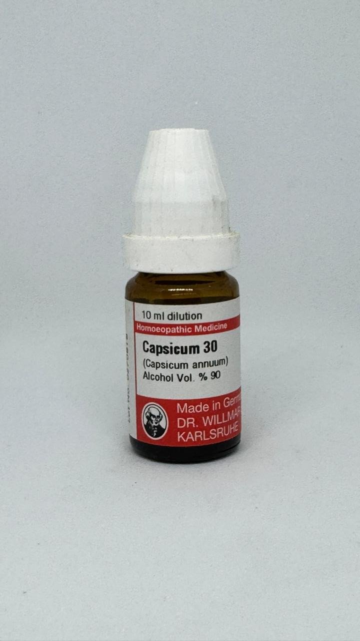 Capsicum Annum | DAR No: 21-324(H)-017 – Dr. Willmar Schwabe Germany (Original Homeopathic Medicine)