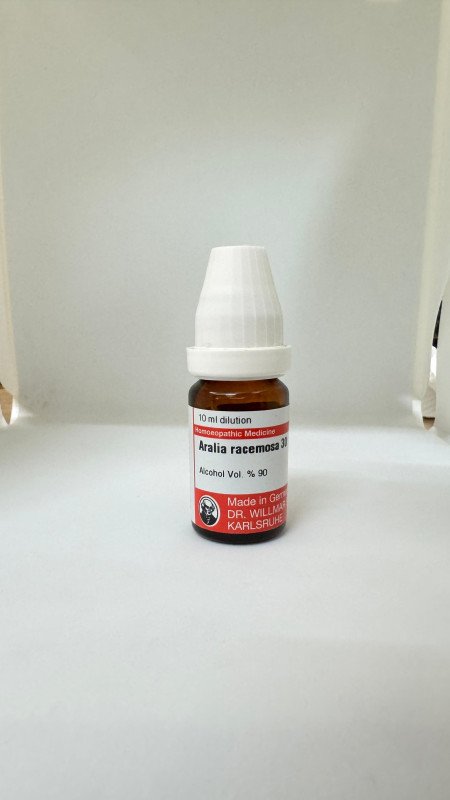 Aralia Racemosa – Mother Tincture | Homoeopathic Remedy for Asthma, Dry Cough & Breathing Difficulty