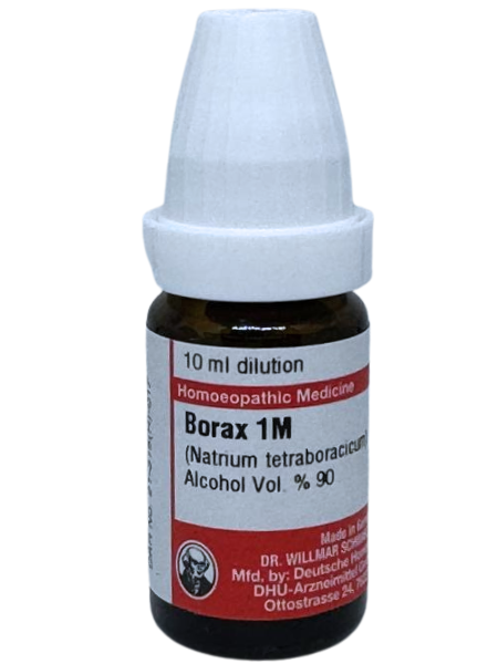 Borax – Dr. Willmar Schwabe Germany (Original Homeopathic Medicine)