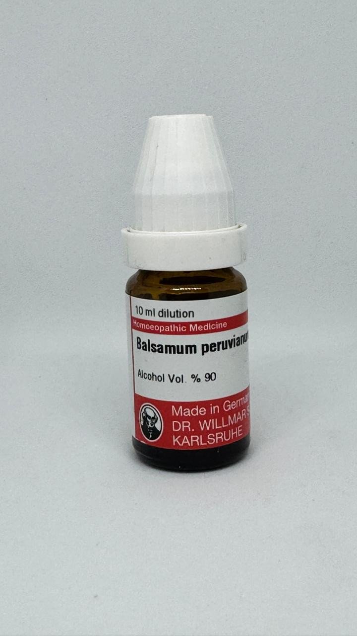Balsamum Peru – Mother Tincture | Homoeopathic Remedy for Skin Ulcers, Chronic Wounds & Respiratory Relief
