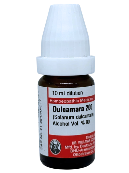 Dulcamara – Mother Tincture | Homoeopathic Remedy for Cold-Induced Illness, Skin Eruptions & Joint Pain