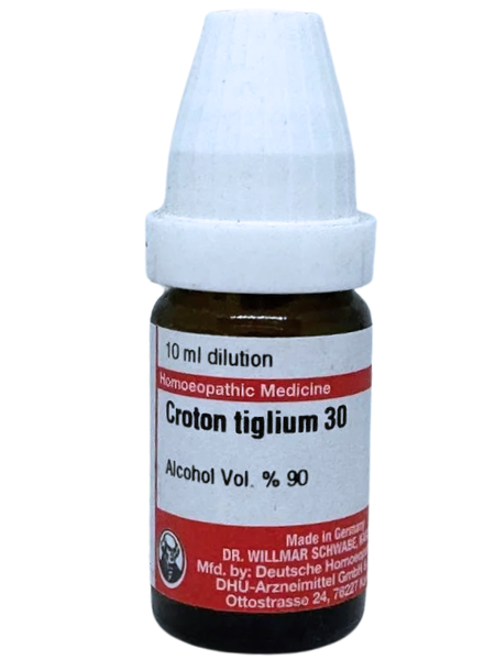 Croton Tiglium – Mother Tincture | Homoeopathic Remedy for Skin Eruptions & Severe Diarrhoea