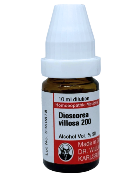 Dioscorea Villosa | DAR No: 21-358(H)-017 – Dr. Willmar Schwabe Germany (Original Homeopathic Medicine)