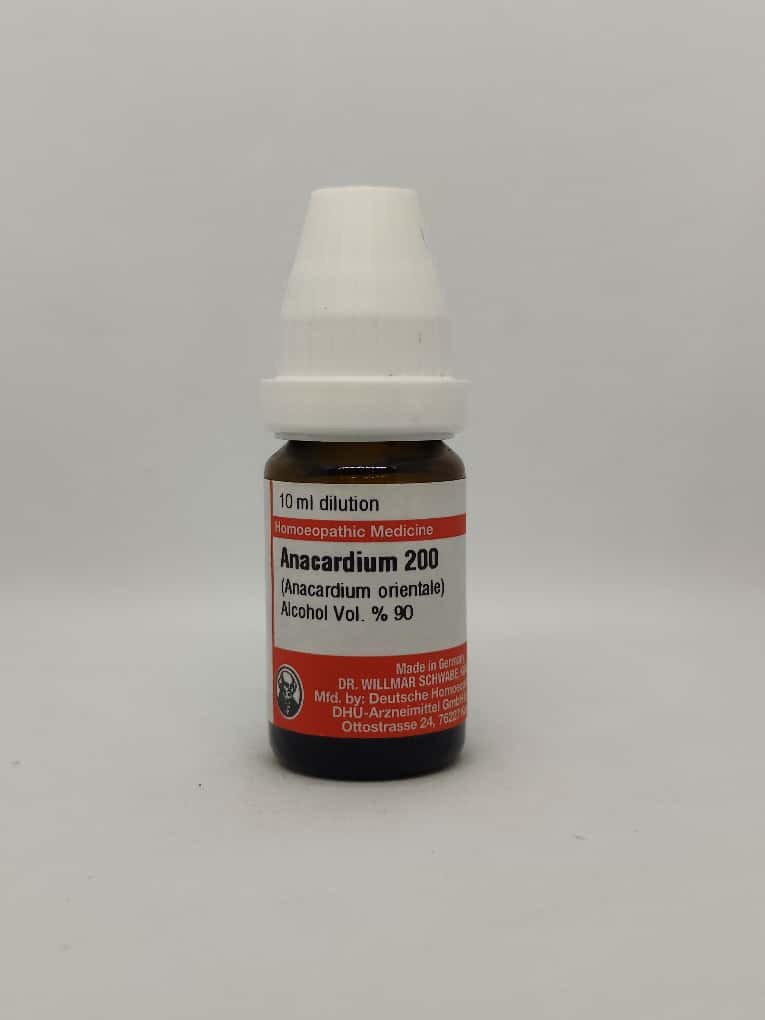 Anacardium Orientale | DAR No: 21-290(H)-017 – Dr. Willmar Schwabe Germany (Original Homeopathic Medicine)