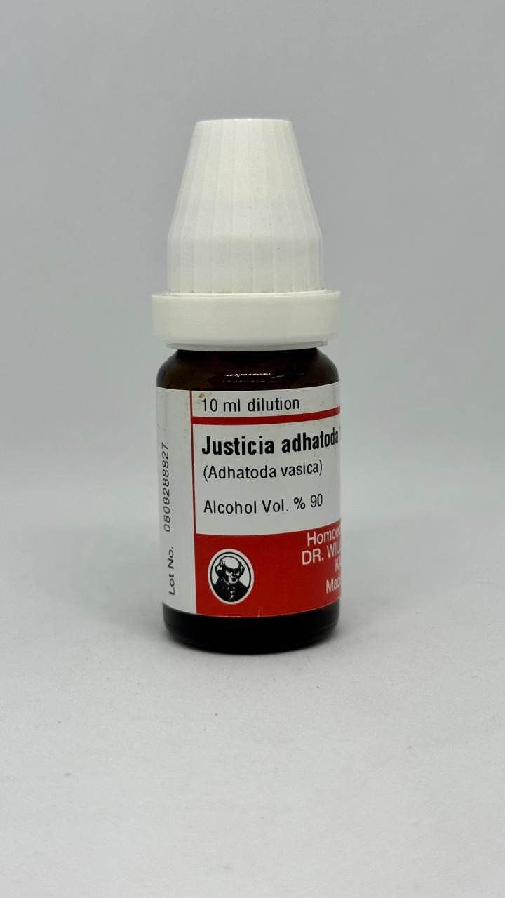Justicia Adhatoda – Mother Tincture | Homoeopathic Remedy for Cough, Cold & Respiratory Support